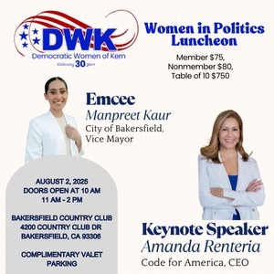 2025 DWK Luncheon Tickets WHOLE TABLE of 10 (see description for meal options)